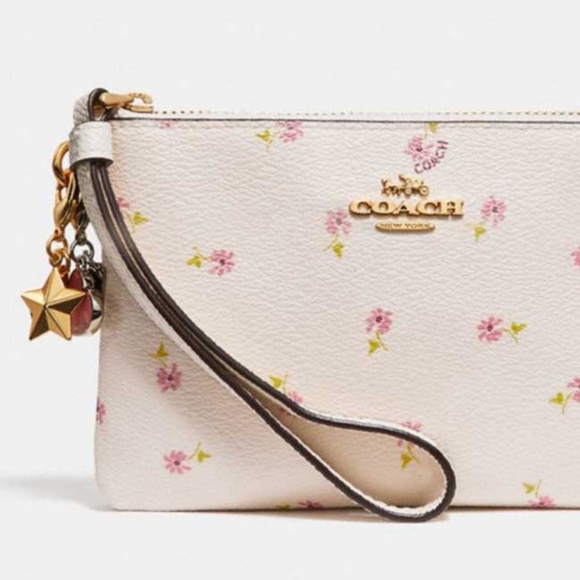 🔥LAST ONE🔥NWT AUTH COACH WRISTLET DITSY DAISY - Picture 5 of 8